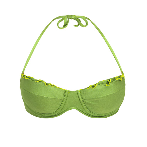 Product Front: Rio De Sol Haut Top Shimmer-Botanica Balconet-Frufru