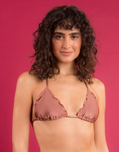 Laden Sie das Bild in den Galerie-Viewer, Image 08: Rio De Sol Haut Top Shimmer-Copper Frufru
