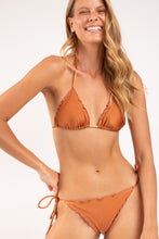 Laden Sie das Bild in den Galerie-Viewer, Image 06: Rio De Sol Haut Top Shimmer-Nocciola Frufru
