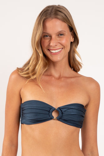 Gallery: Rio De Sol Haut Top Shimmer-Shark Mavi