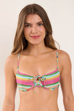 Laden Sie das Bild in den Galerie-Viewer, Gallery: Rio De Sol Haut Top Supercolor Balconet-Tie
