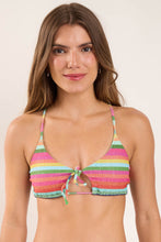Laden Sie das Bild in den Galerie-Viewer, Gallery: Rio De Sol Haut Top Supercolor Tank-Tie

