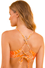 Laden Sie das Bild in den Galerie-Viewer, Image 07: Rio De Sol Haut Top Trail-Orange Tank-Tie
