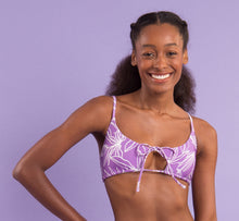 Laden Sie das Bild in den Galerie-Viewer, Image 13: Rio De Sol Haut Top Trail-Purple Tank-Tie
