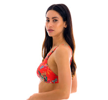 Laden Sie das Bild in den Galerie-Viewer, Image 08: Rio De Sol Haut Top Wildflowers Bra-Sport
