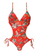 Laden Sie das Bild in den Galerie-Viewer, Product Front: Rio De Sol Une Pièce Wildflowers Trikini
