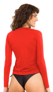 Roter Rashguard