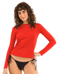 Roter Rashguard