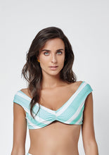 Laden Sie das Bild in den Galerie-Viewer, Image 05: Saha Haut Soutien Marinho Menta
