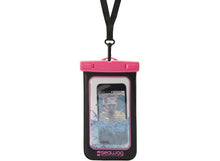 Laden Sie das Bild in den Galerie-Viewer, Model Front: Seawag Sac De Plage Seawag Black &amp; Pink Waterproof Case 5.7
