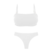 Laden Sie das Bild in den Galerie-Viewer, Set Sand-White Bandeau-Reto Nice-Fio

