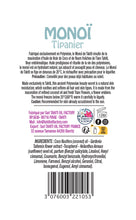 Laden Sie das Bild in den Galerie-Viewer, Product Back: Tevi Solaire Monoi Gourmand Tipanier 120Ml
