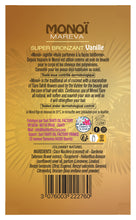 Laden Sie das Bild in den Galerie-Viewer, Product Back: Tevi Solaire Monoi Superbronzant Vanille 120Ml
