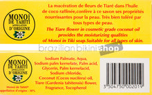 Laden Sie das Bild in den Galerie-Viewer, Product Back: Tiki Solaire Tiki Savon Tiare 130 Gr
