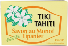 Laden Sie das Bild in den Galerie-Viewer, Product Front: Tiki Solaire Tiki Savon Tipanier 130 Gr
