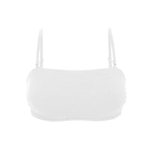 Laden Sie das Bild in den Galerie-Viewer, Top Sand-White Bandeau-Reto
