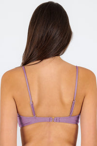 Shimmer-Harmonia Bandeau-Knoten-Top