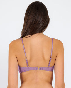 Shimmer-Harmonia Bandeau-Knoten-Top