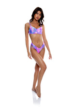 Laden Sie das Bild in den Galerie-Viewer, Top Strappy Blue Pink
