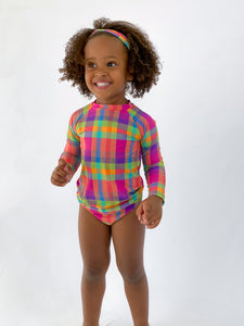 Tulip-Garden Rash-Guard Kinder