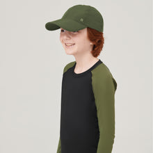 Laden Sie das Bild in den Galerie-Viewer, Image 02: Uv Line Casquette Cap Teen Colors Verde Militar Upf50+
