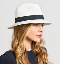 Laden Sie das Bild in den Galerie-Viewer, Image 02: Uv Line Chapeau Panama Chapeu Shanghai Imp Uni Branco/Preto
