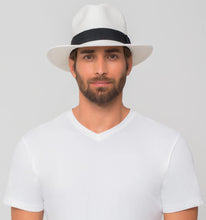 Laden Sie das Bild in den Galerie-Viewer, Image 04: Uv Line Chapeau Panama Chapeu Shanghai Imp Uni Branco/Preto
