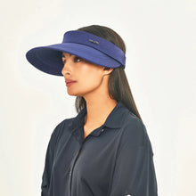 Laden Sie das Bild in den Galerie-Viewer, Image 02: Uv Line Visière Grecia Navy Fit Upf50+

