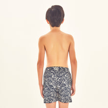 Laden Sie das Bild in den Galerie-Viewer, Model Back: Uv Line Maillot De Bain Garçon Shorts Kids Costela Aco Upf50+
