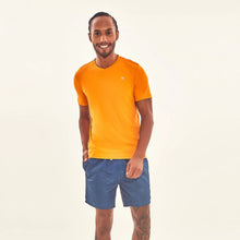 Laden Sie das Bild in den Galerie-Viewer, Gallery: Uv Line T-Shirt Pour Homme T-Shirt Sport Fit Orange Upf50+
