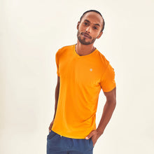 Laden Sie das Bild in den Galerie-Viewer, Image 03: Uv Line T-Shirt Pour Homme T-Shirt Sport Fit Orange Upf50+
