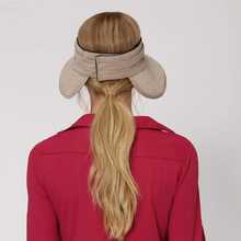 Laden Sie das Bild in den Galerie-Viewer, Model Back: Uv Line Visière Tokyo Fpu50+ Visor Khaki Uv
