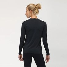 Laden Sie das Bild in den Galerie-Viewer, Model Back: Uv Line T-Shirt Uvpro Br Ml Preto Fem
