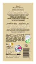 Laden Sie das Bild in den Galerie-Viewer, Product Back: Vahine Solaire Vahine Monoi Coco 125Ml
