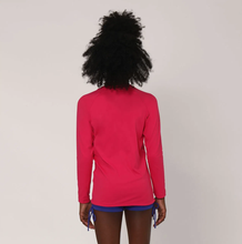 Laden Sie das Bild in den Galerie-Viewer, Camiseta Kids Uvpro ML Pink UPF50+
