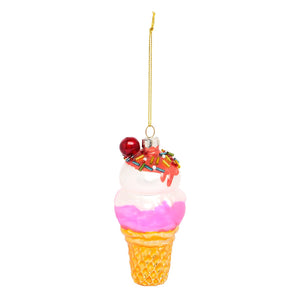 Festliches Ornament-Eis