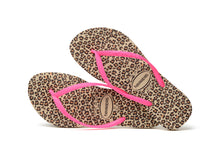 Laden Sie das Bild in den Galerie-Viewer, Havaianas Slim Animals Sandgrau/Pink
