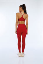 Laden Sie das Bild in den Galerie-Viewer, Hyper Recortes Atlanta Vermelho Hohe rote Leggings
