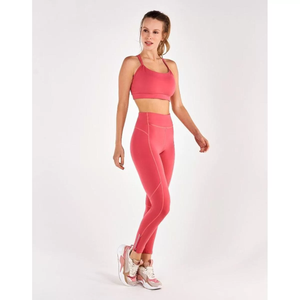 Barra Coral Supplex Reißverschluss-Leggings