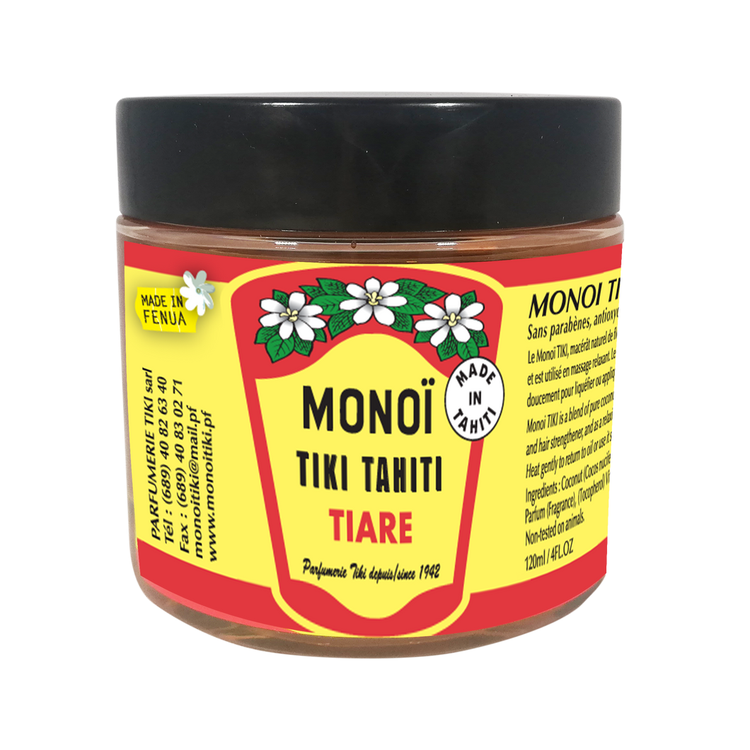 Monoi Tiki Tiare Glas 120ML