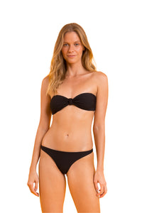 Set Bora-Schwarzes Bandeau-Joy Leblon