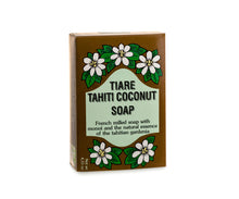 Laden Sie das Bild in den Galerie-Viewer, Tiki-Seife Tiare Tahiti-Kokosnuss 130 Gr
