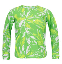 Laden Sie das Bild in den Galerie-Viewer, Top Green-Palms Rashguard
