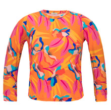 Laden Sie das Bild in den Galerie-Viewer, Top Orange-Bloom Rashguard
