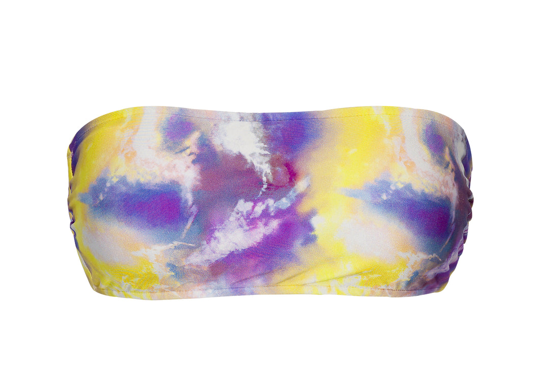 Top Tiedye-Lila Bandeau-Reto